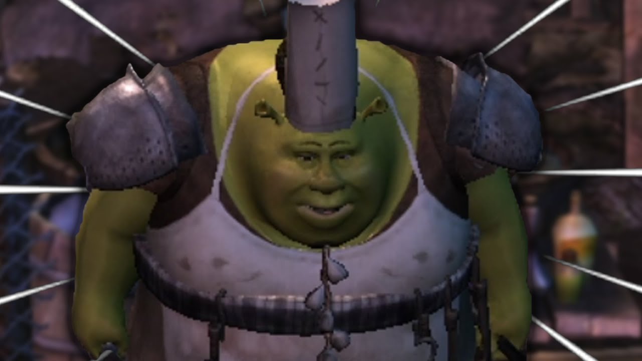 SHREK ma è un vecchio gioco per PC