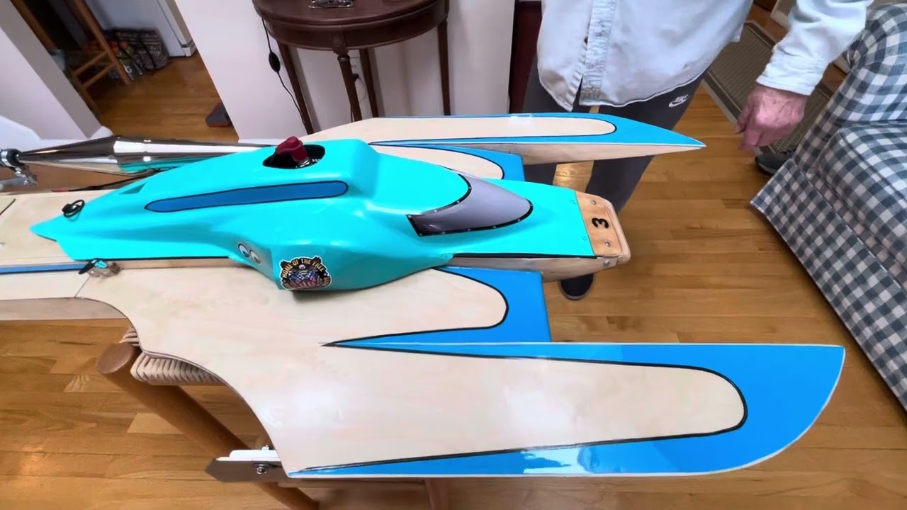 Finished Model of the Blazer Marine Backlash Part 2