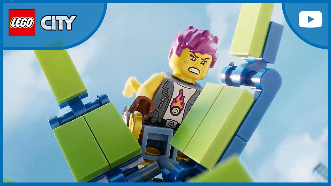 Floating Cars?!🏎️🔧🎈 | #FullEpisode | LEGO&reg; City No Limits