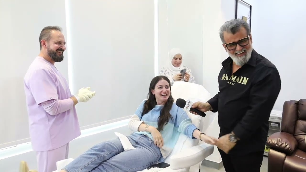 الإعلامي علي عجمي يُفاجئ دانية الشافعي خلال إجرائها عملية تجميل.. وهذه أسباب طلاقها!