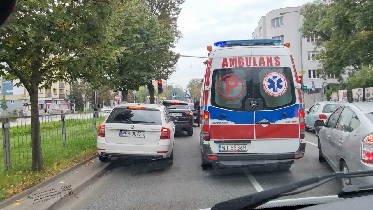 alarmowo ambulans warszawa i alarmowo ambulans WSPRiTS Meditrans warszawa - patrz 1:02