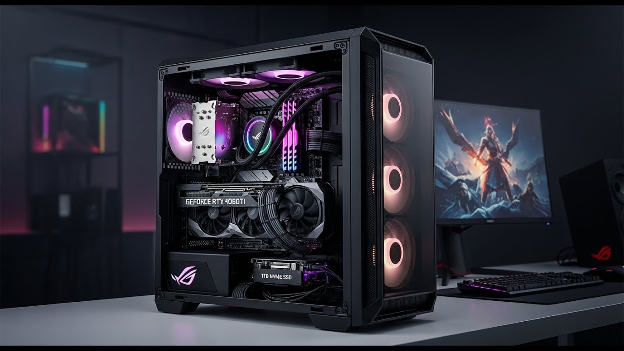 ASUS ROG Strix G16CH Gaming Desktop|Intel i9-13900KS | 64GB DDR5|RTX 4060Ti 8GB|1TB SSD | Win 11 Pro