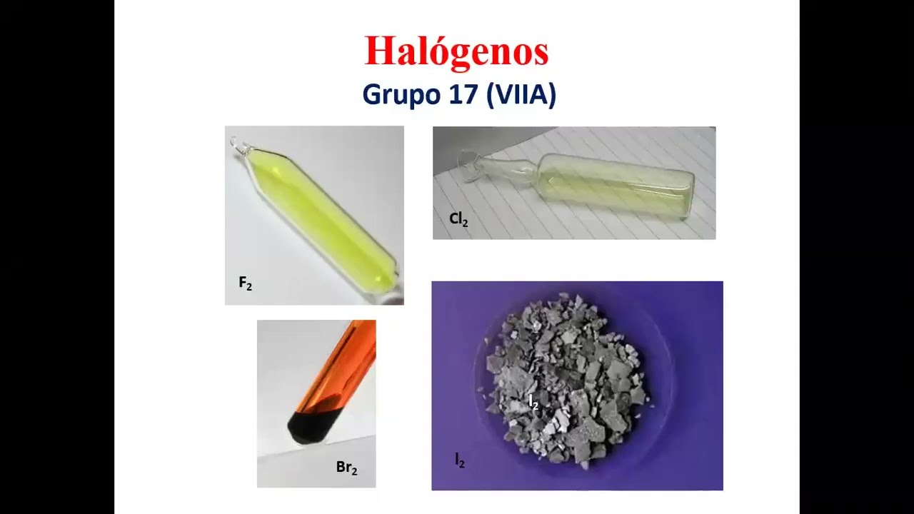 Grupo 17: Halógenos