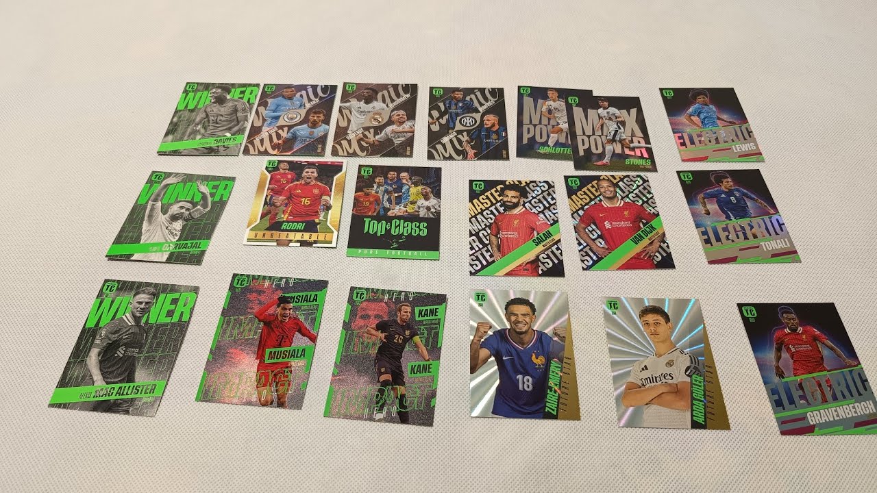 Panini Top Class 2025 - Unbeatable Rodri i Pure Football