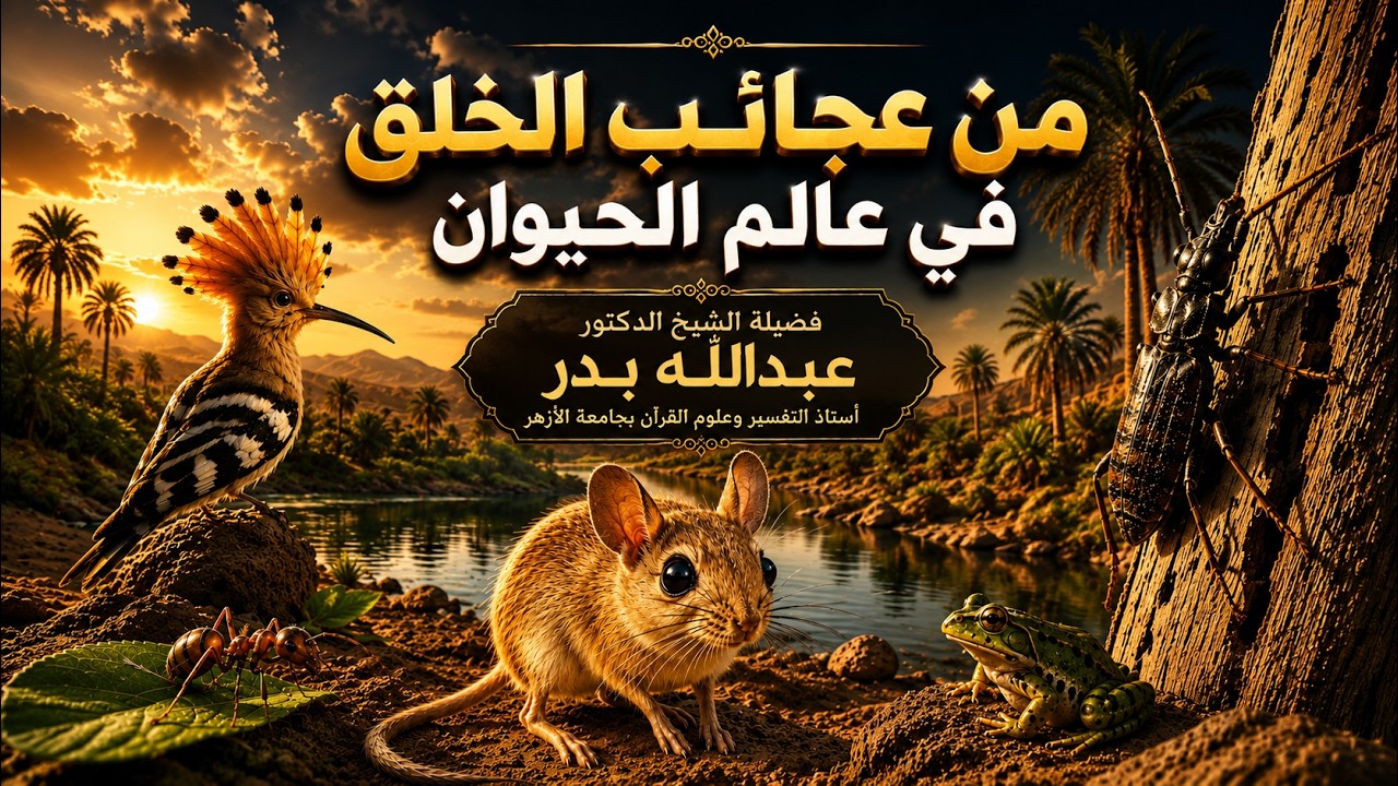 من عجائب الخلق في عالم الحيوان | الشيخ د. عبدالله بدر