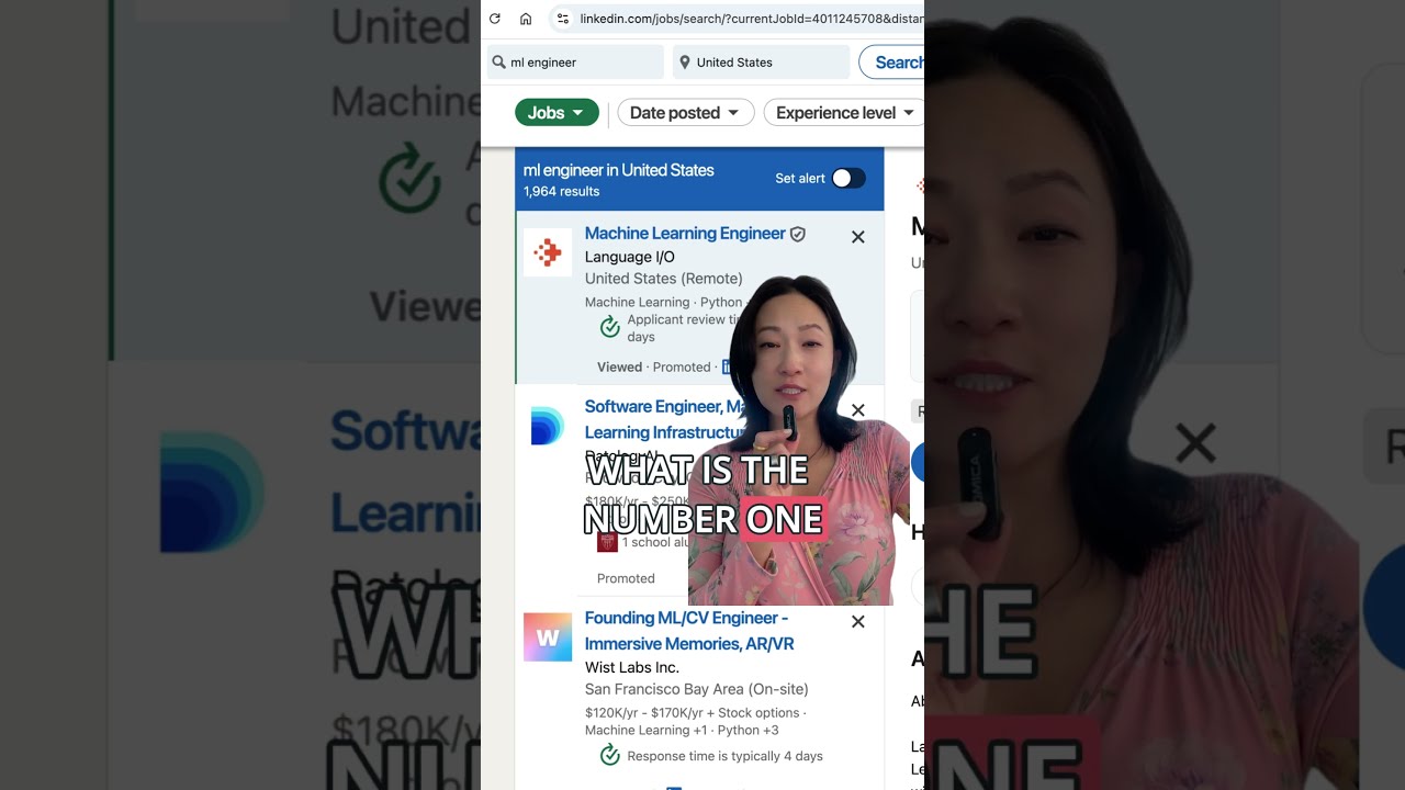Вакансии инженера машинного обучения требуют этого навыка