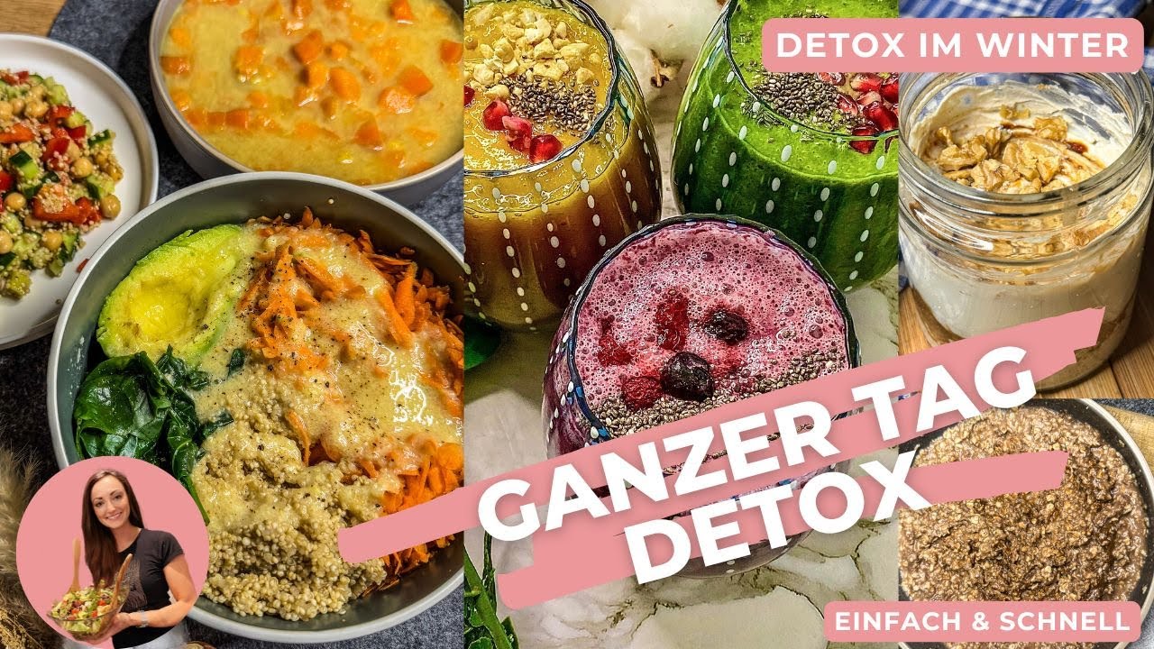 9 Detox Rezepte gegen Bauchfett Frühstück, Mittag & Smoothies