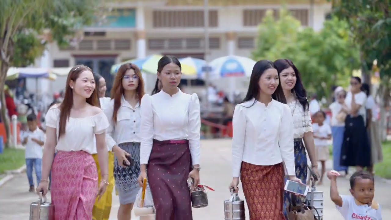វេនយុវជននៅវត្តចន្ទមូលី 2024- Ceremony at Chanmoly Pagoda \ វត្តចន្ទមូលី