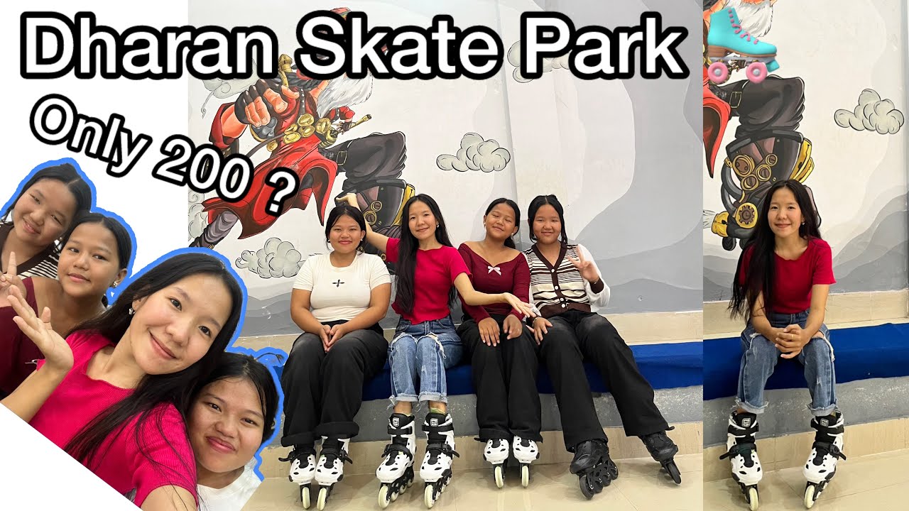 Dharan Skate park 🛼 ahile ko popular place 😁 gako .. halat Yesto vo 🤣