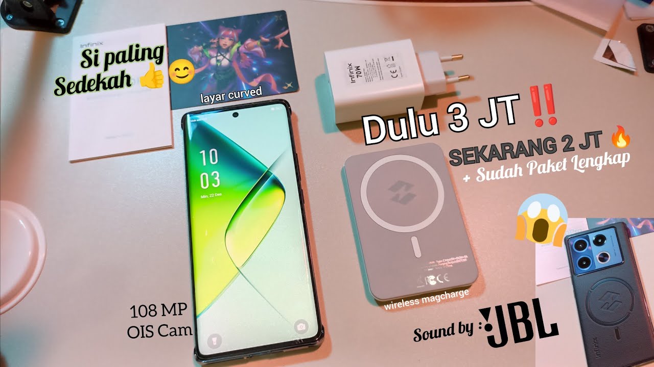 Unboxing n lil Review Infinix note 40 pro - sipaling sedekah 2jt an ter-Worth it‼️#infinix #unboxing