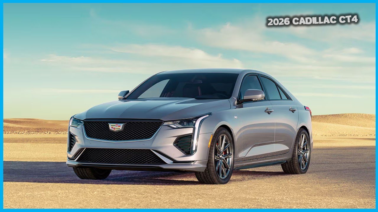 Cadillac CT4 2026 года: все, что вам НУЖНО знать перед покупкой!