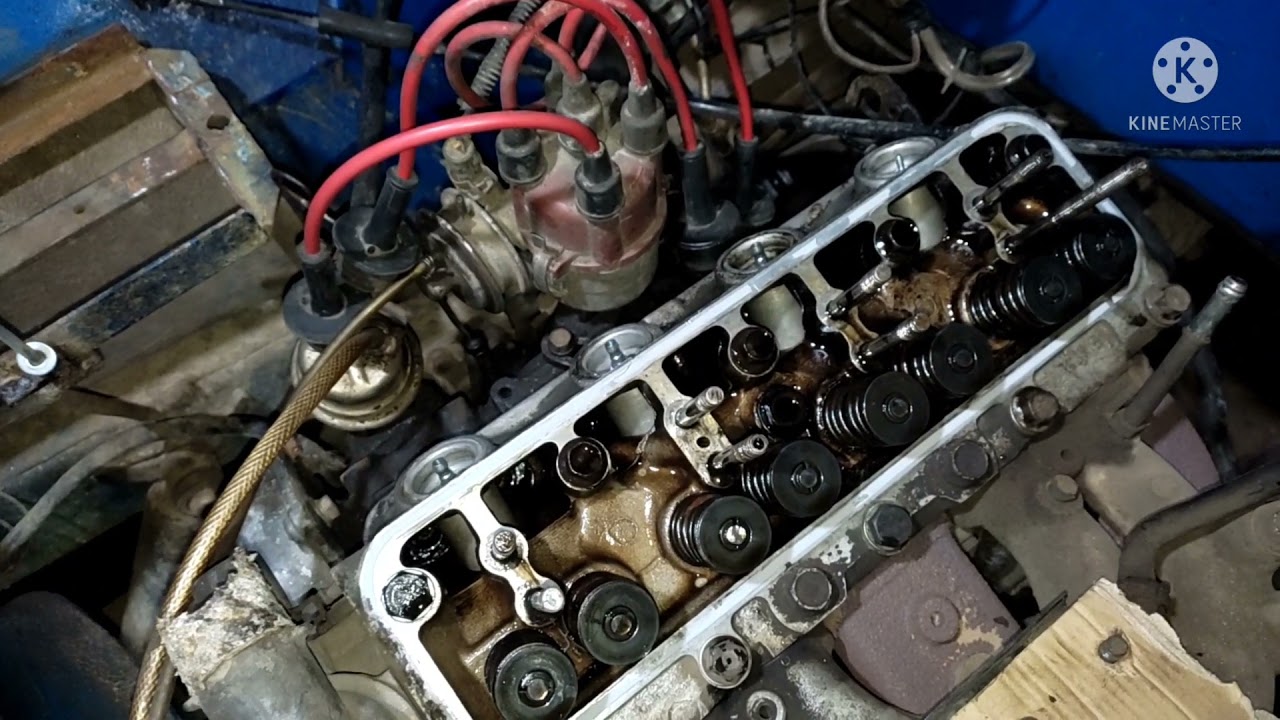 Toyota 5k, humalo ang langis sa tubig ng radiator, cylinder head ang problema