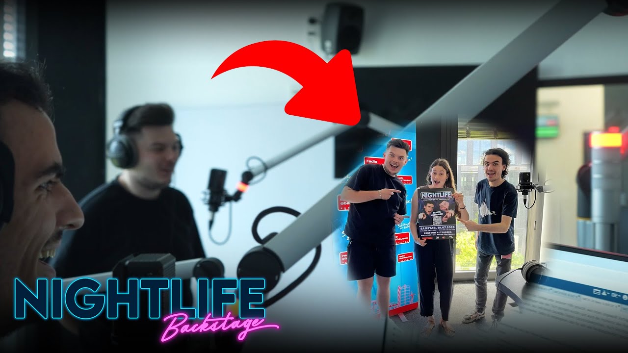 Spontan ins Radio – Wenn NIGHTLIFE über sich hinauswächst