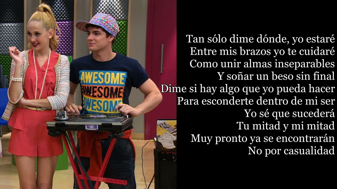 Ahi estaré Violetta Letra