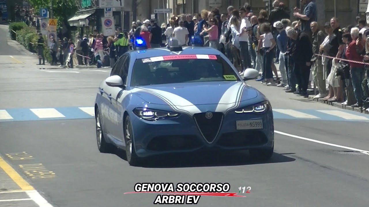 2024 Giro d’italia Scorta Polizia Stradale