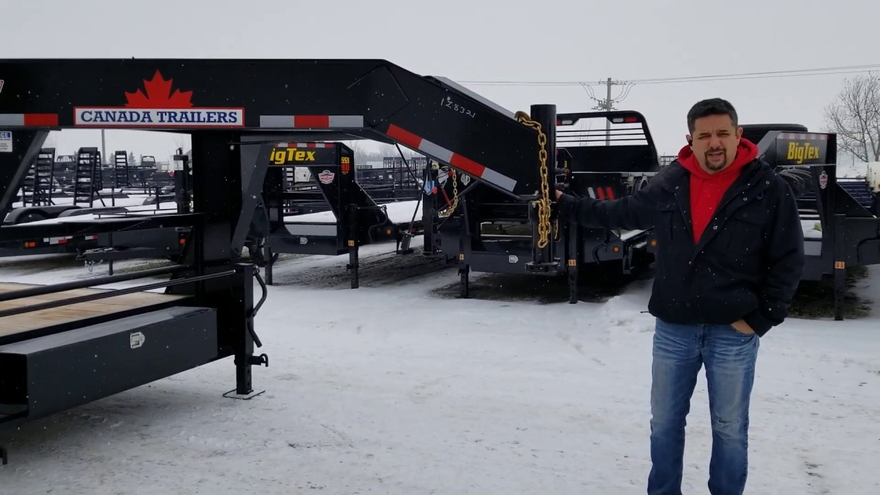 Factory Oulet Trailers Reviews Canada Trailers Manufacturing Gooseneck 7x36 Tri Axle