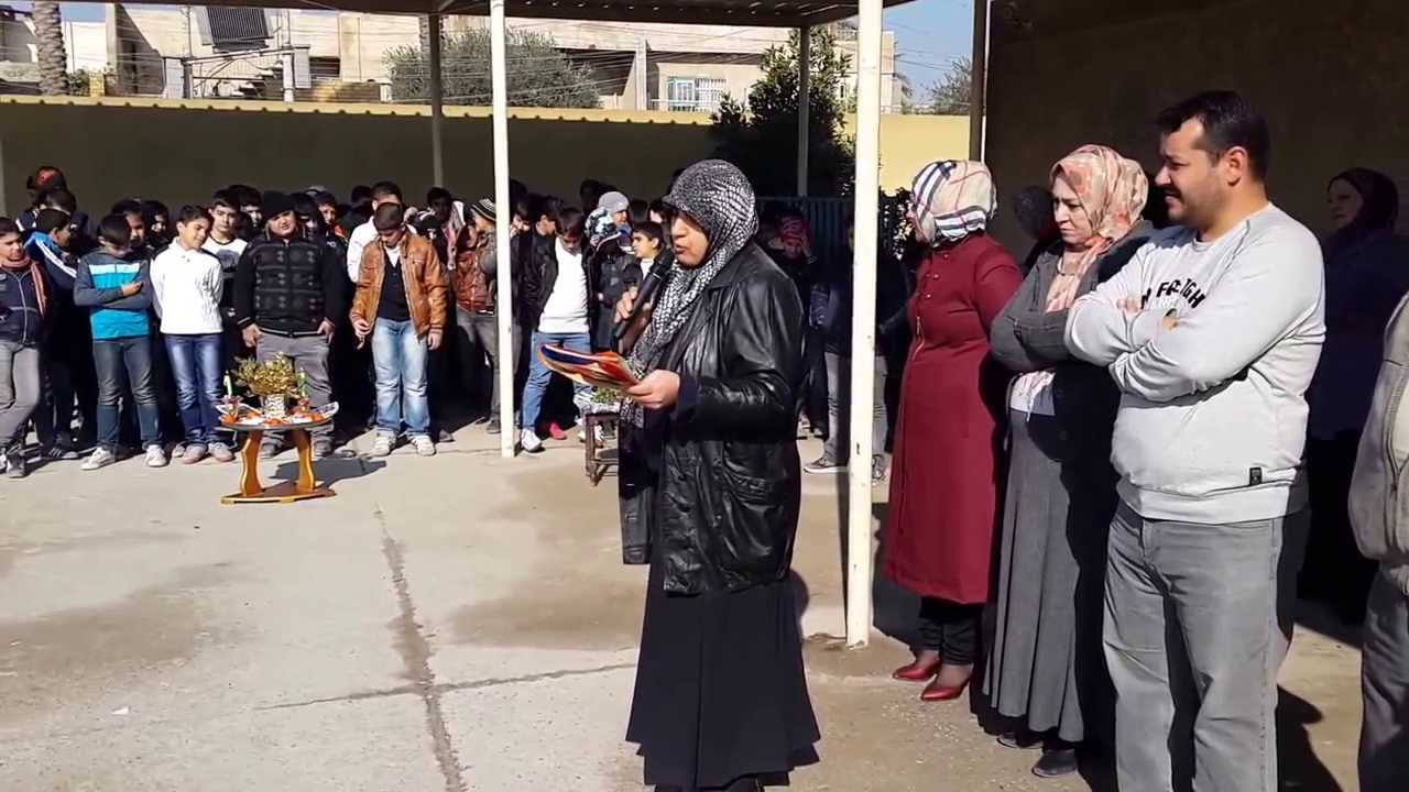 احتفال مولد النبي في مدرسة الغساسنه
