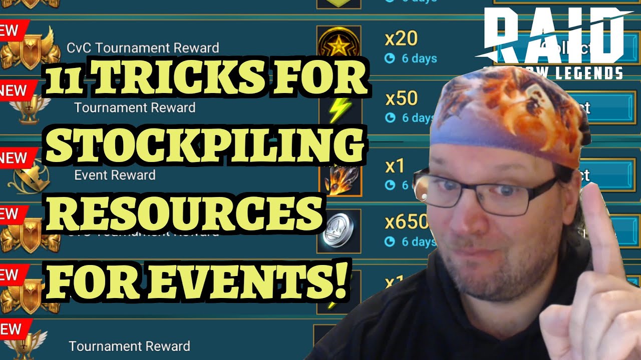 11 Tricks to Stockpile Resources for Fusions and Other Events - RAID: Shadow Legends