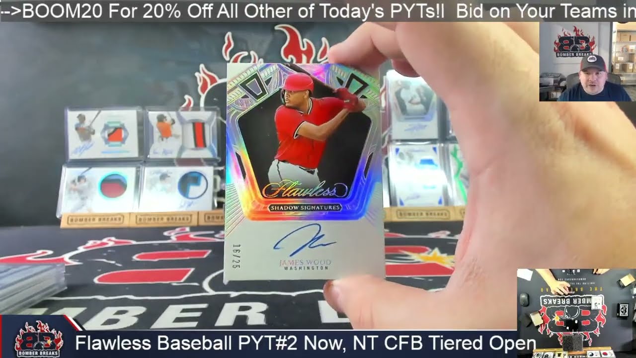 Panini Flawless Baseball 2025. Выберите свою команду #2. Разбор кейса 12 26 25