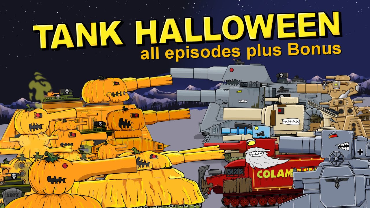 Tank Halloween all episodes plus Bonus - Cartoons about tanks