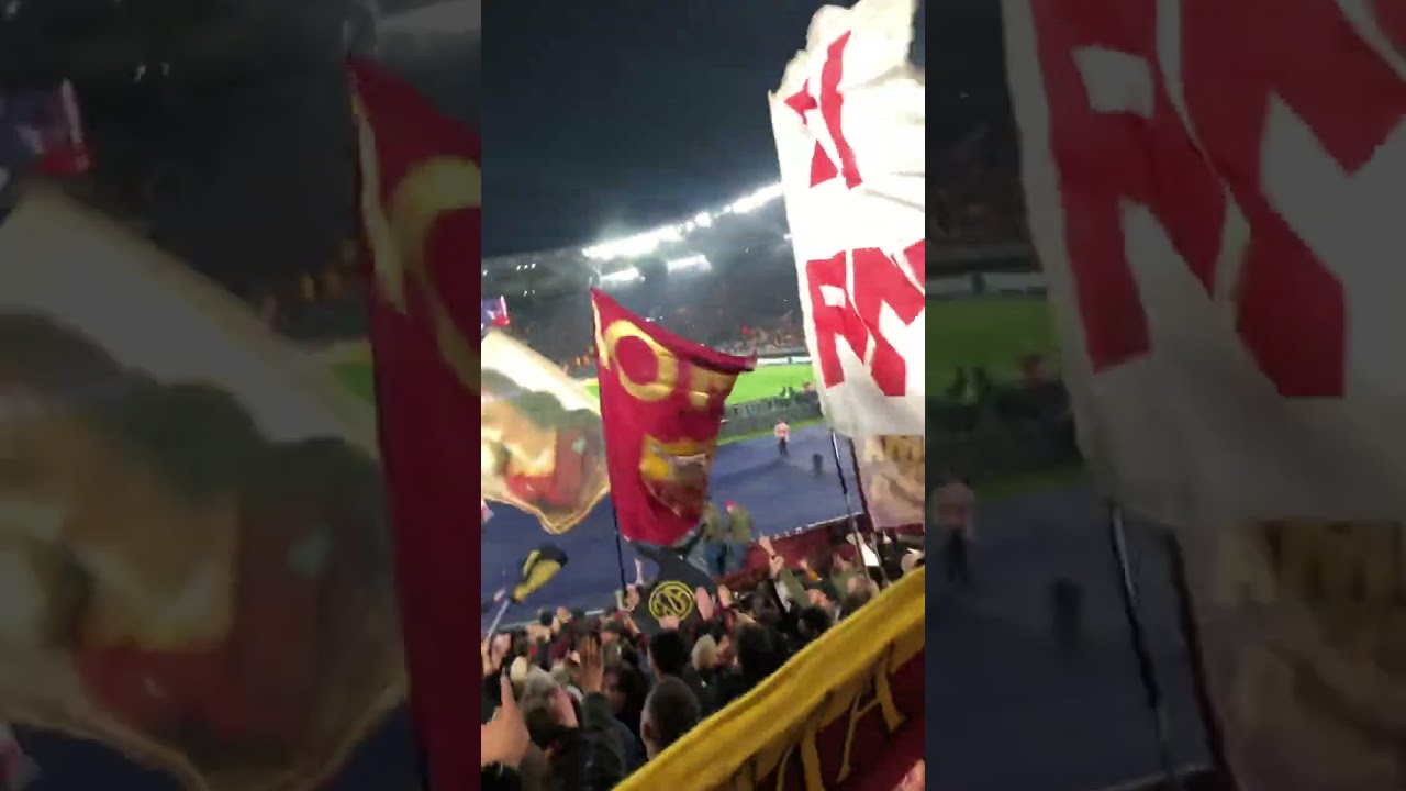 Roma Milan 2-1 UEFA Europa League 2024 Curva Sud Grazie Roma