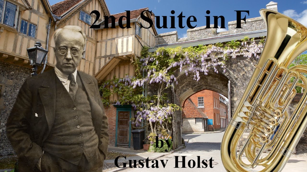 2nd Suite in F, Gustav Holst Mvt I #tuba #excerpts #band