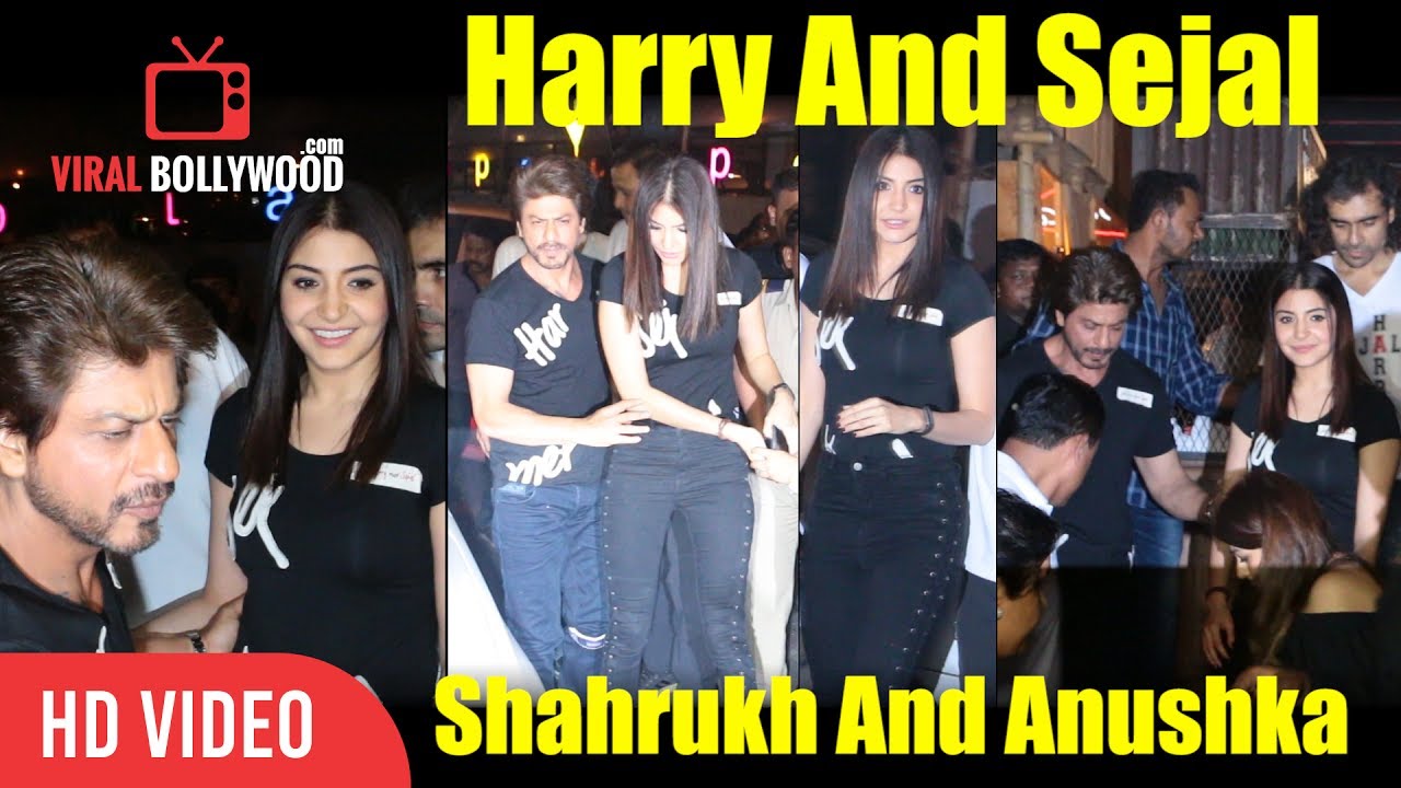Harry And Sejal Spotted At Khar | Shahrukh Khan and Anushka Sharma | Jab Harry Met Sejal