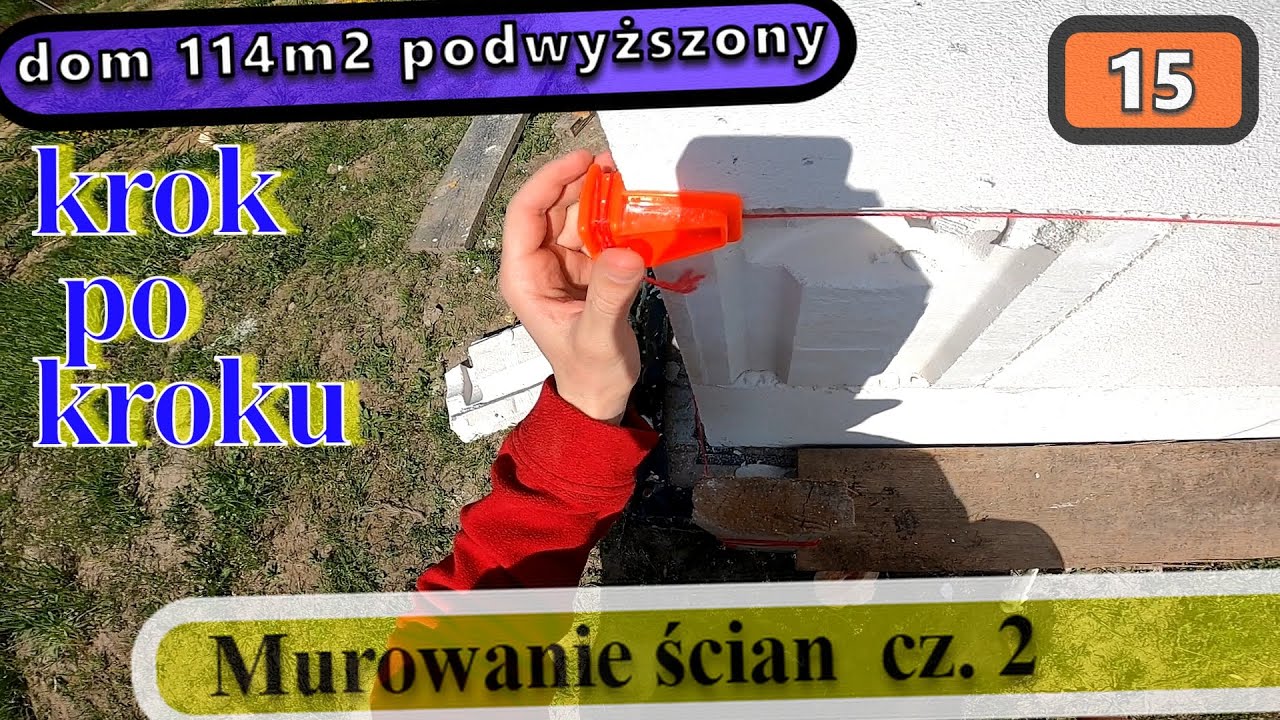 S02E15 Murowanie z gazobetonu H+H | Jak łatwo i dobrze murować ściany.