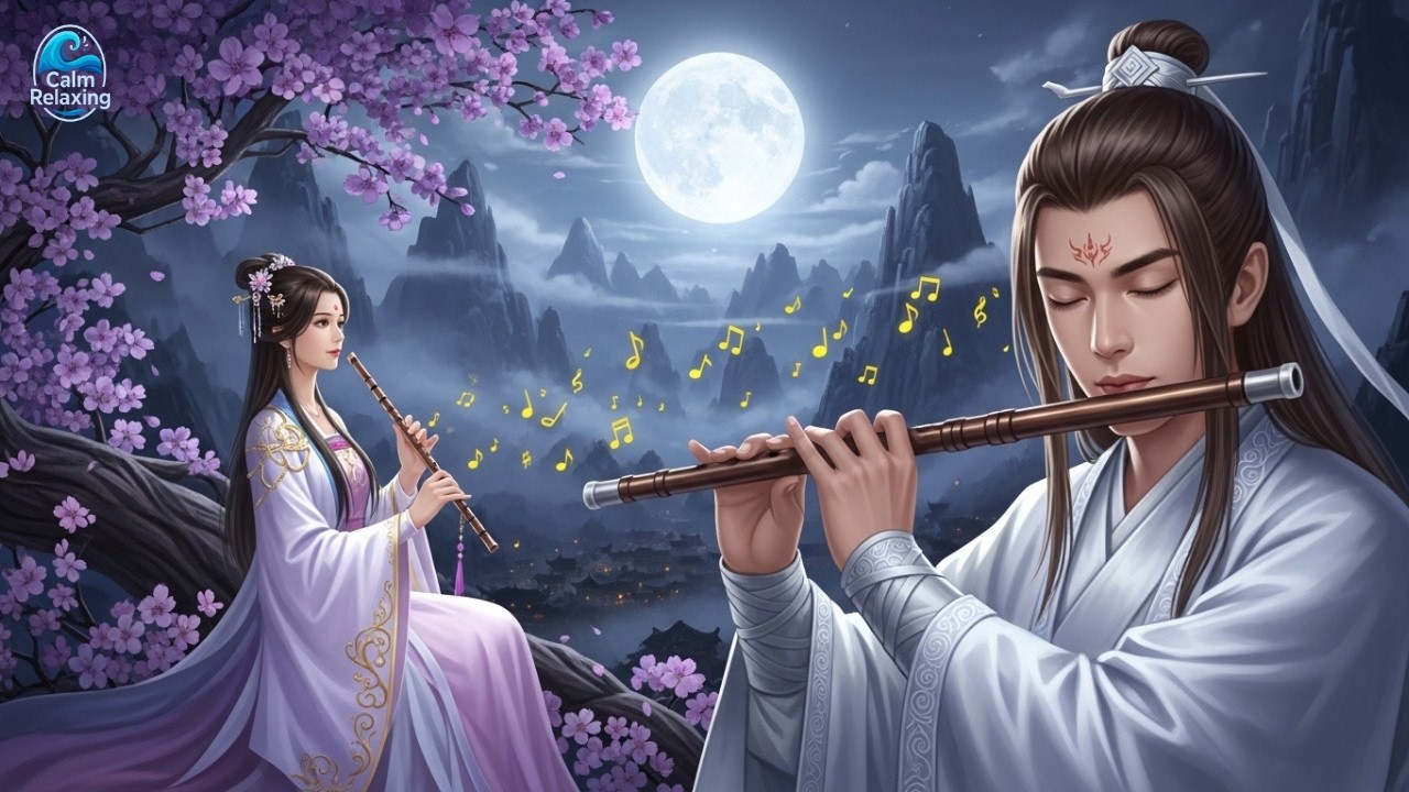 Soothing Guzheng &  Flute – Chinese Healing Music for Stress Relief & Inner Balance @ClamRelaing1