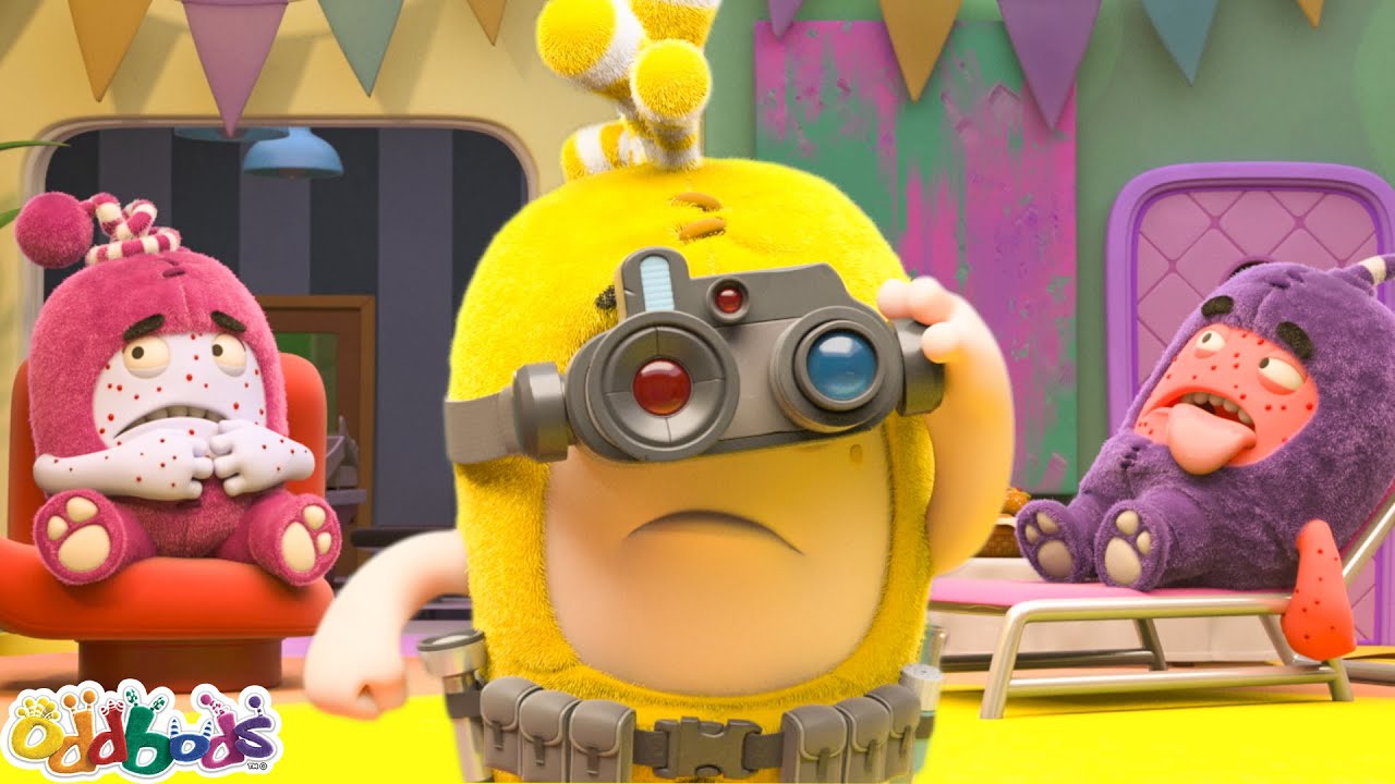 Hazard Duty, Bubbles On The Way | Oddbods - Food Adventures | Cartoons for Kids