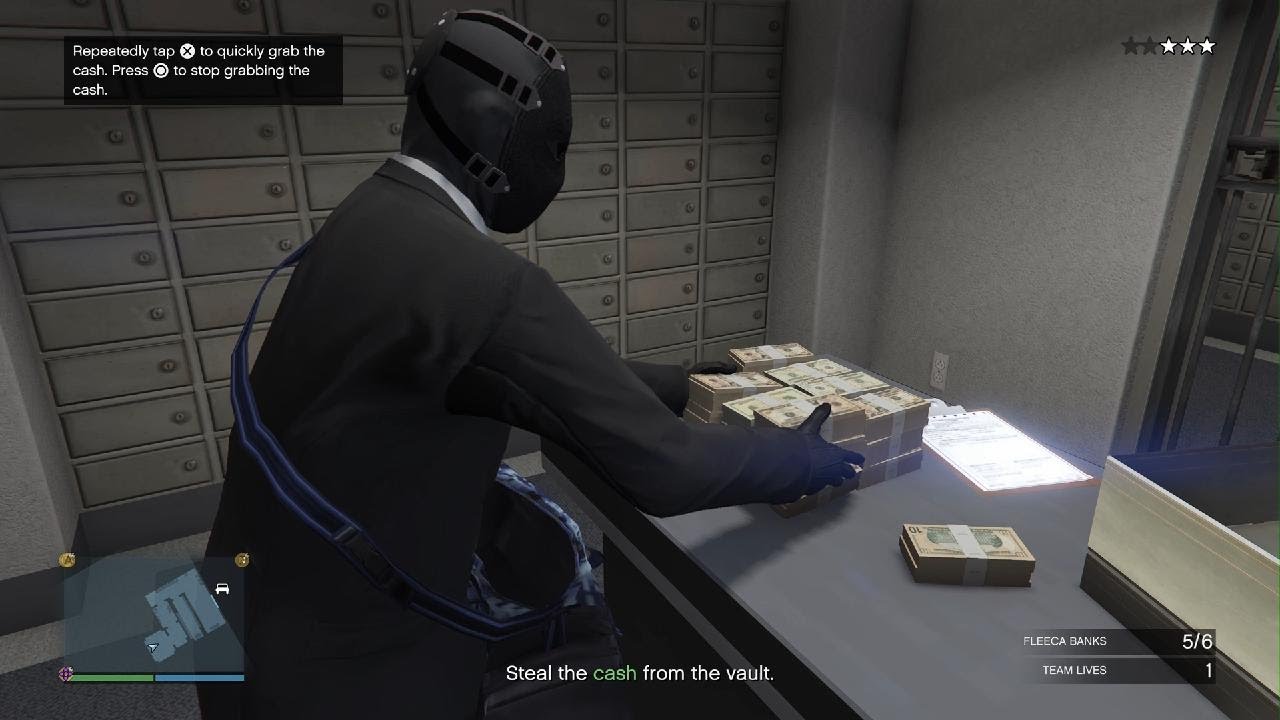 GTA V Bank Robbery