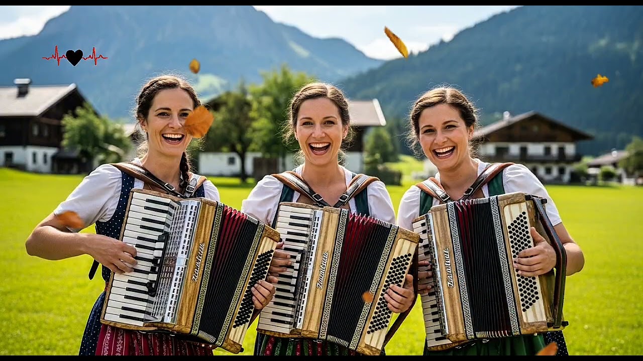 Golden Hour in the Alps | Soulful German Accordion