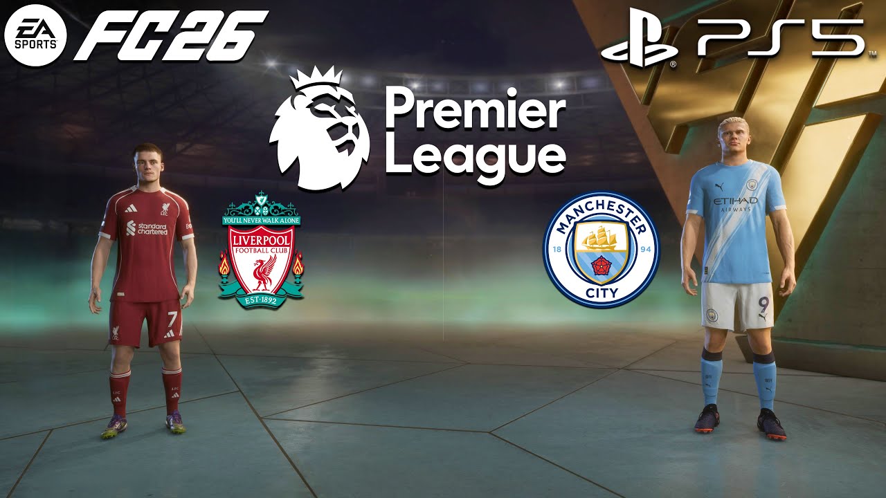 EA SPORTS FC 26 MATCHDAY | Liverpool vs Manchester City | Gameplay PS5™
