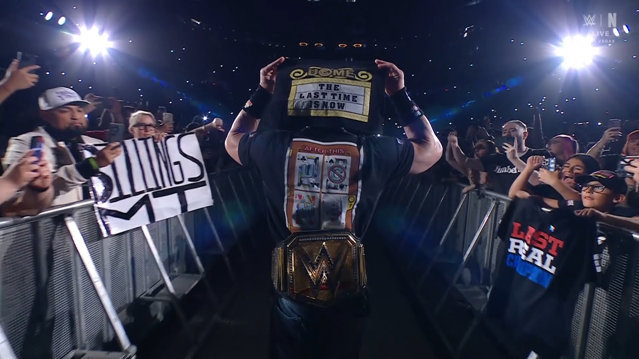 John Cena Entrance After WrestleMania 41: WWE Raw, April 21, 2025