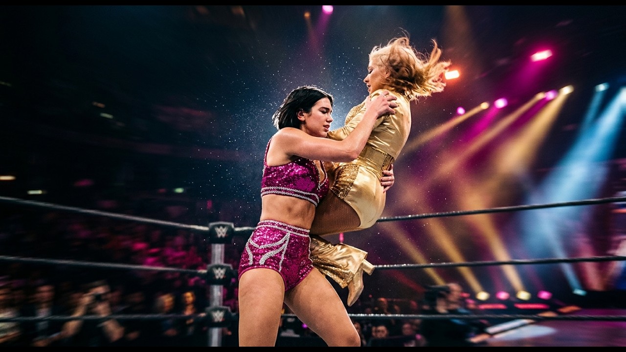 Dua Lipa vs. Christina Aguilera - Wrestling Match