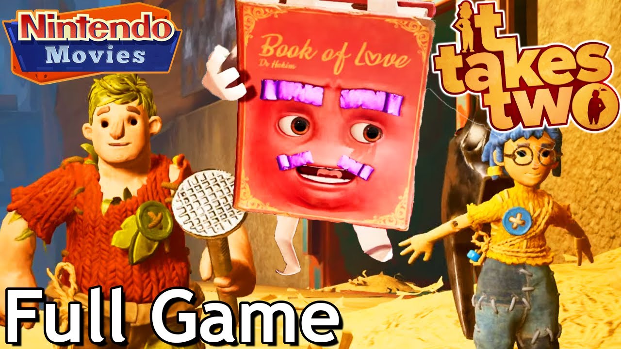 It Takes Two Walkthrough (Full Game, 2 players)
