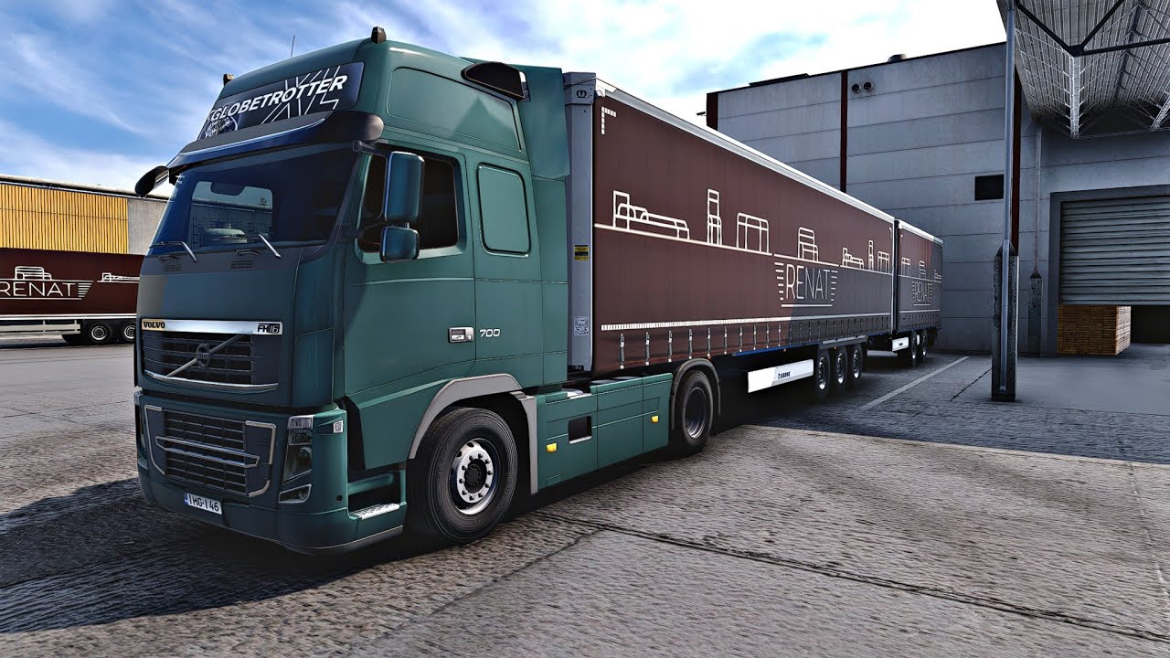 VOLVO FH3 GLOBETROTTER XL 700 HP - FURNITURE TRANSPORT FOR RENOVATION #eurotrucksimulator2 