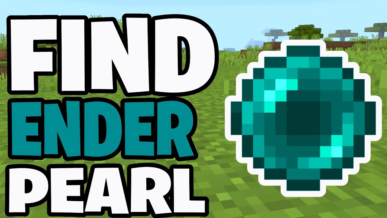 How To Find Ender Pearls FAST In Minecraft! - Tutorial