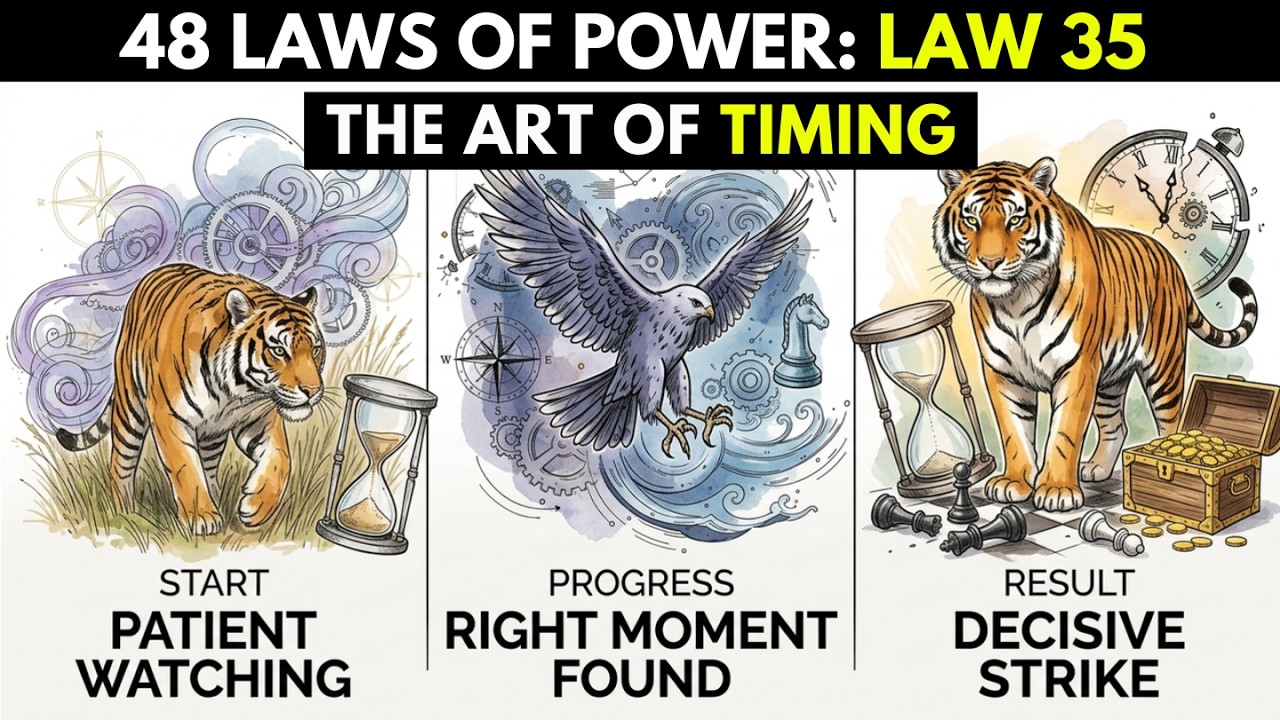 48 Laws of Power: Law 35 - Master the Art of Timing