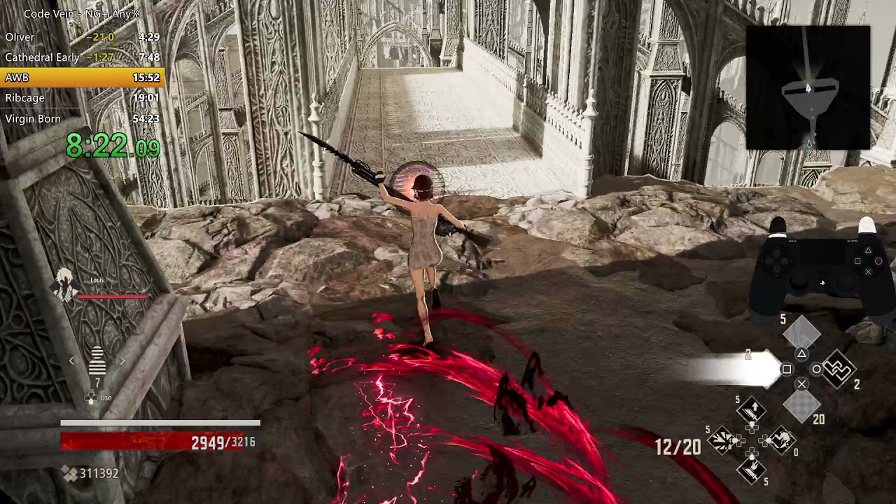 [Code Vein] NG+ Any% Speedrun - 43:33