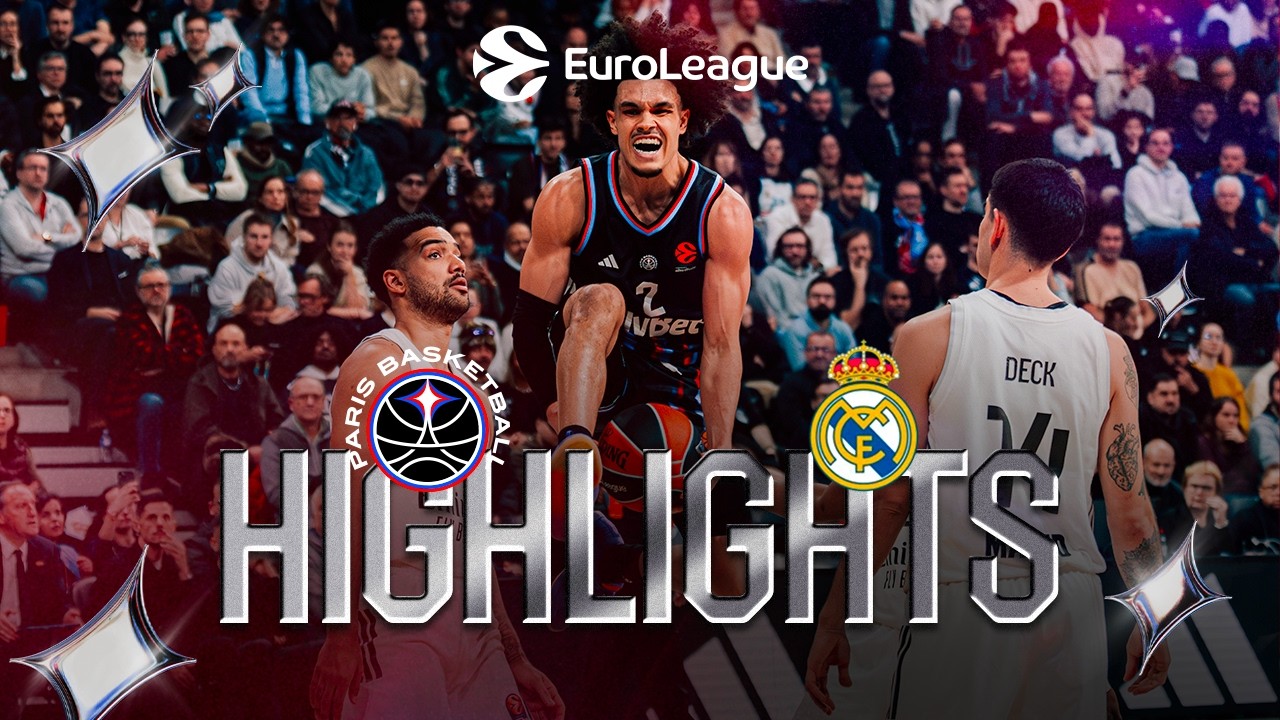 PARIS BASKETBALL BEAT REAL MADRID !