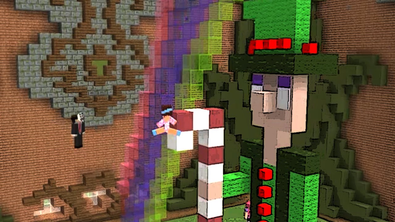 EL ABUELO LOCO ASESINO (Build Battle Minecraft con Vegetta)
