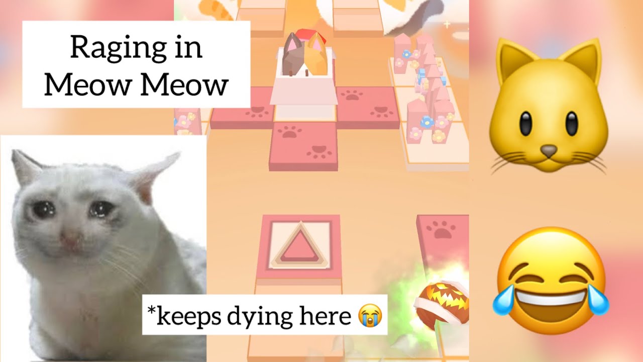 Rolling Sky: Raging in Meow Meow LIVE REACTION