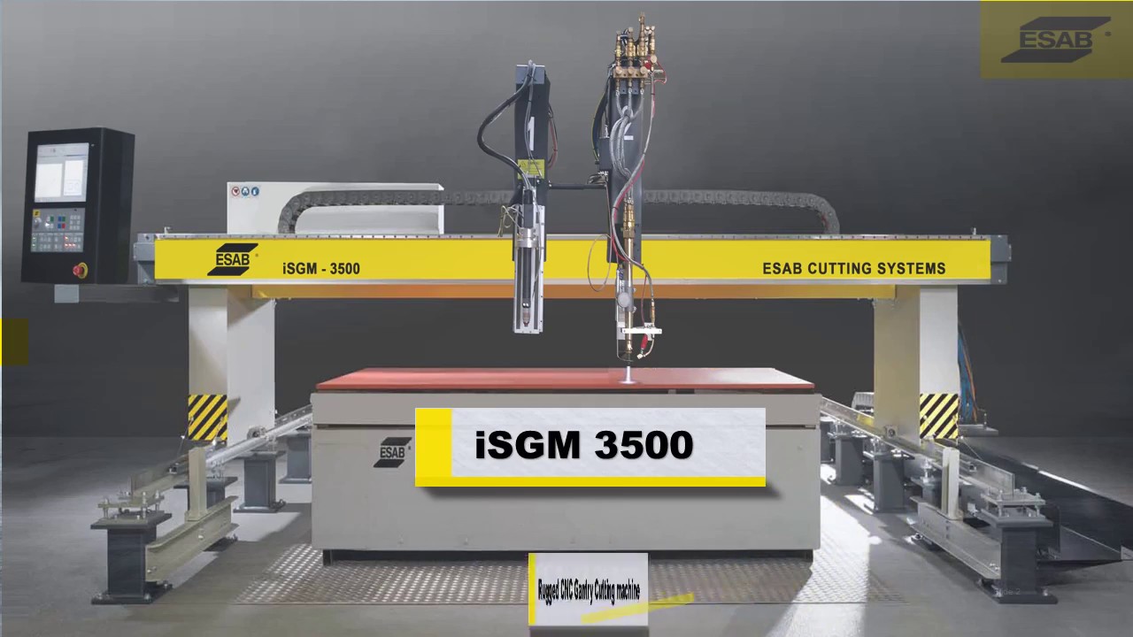 ESAB - iSGM 3500 ( CNC Profile Cutting Machine)