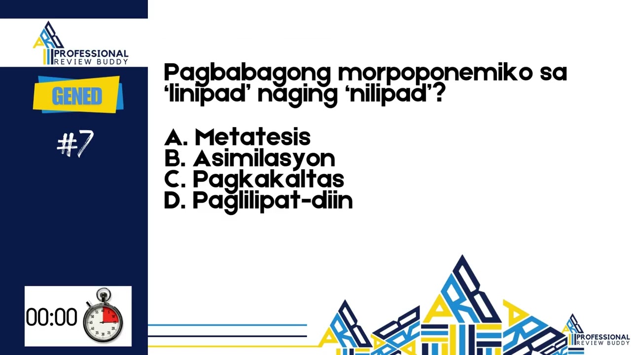 LET Filipino GenEd Drill | 10 Must-Know Questions with Rationale (SET 1)