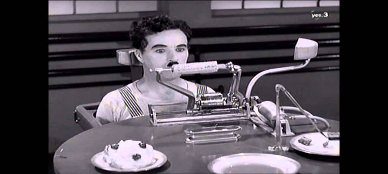 ОБЕД. Видеоклип фильма Чарли Чаплина