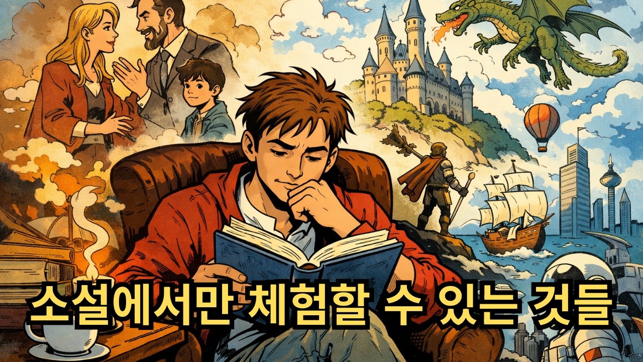 소설읽기만이 주는 경험 다섯가지