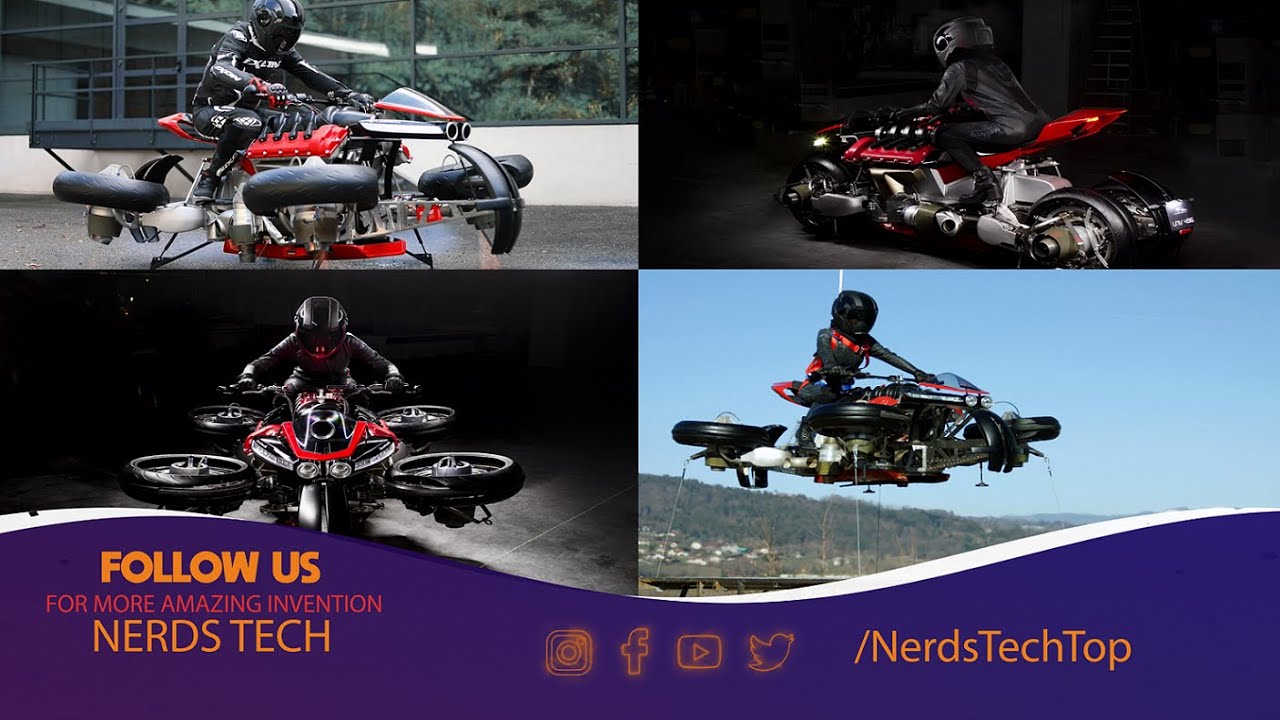 AMAZING ⚡ Flying Bike Lazareth LMV 496 - Electric Bikes