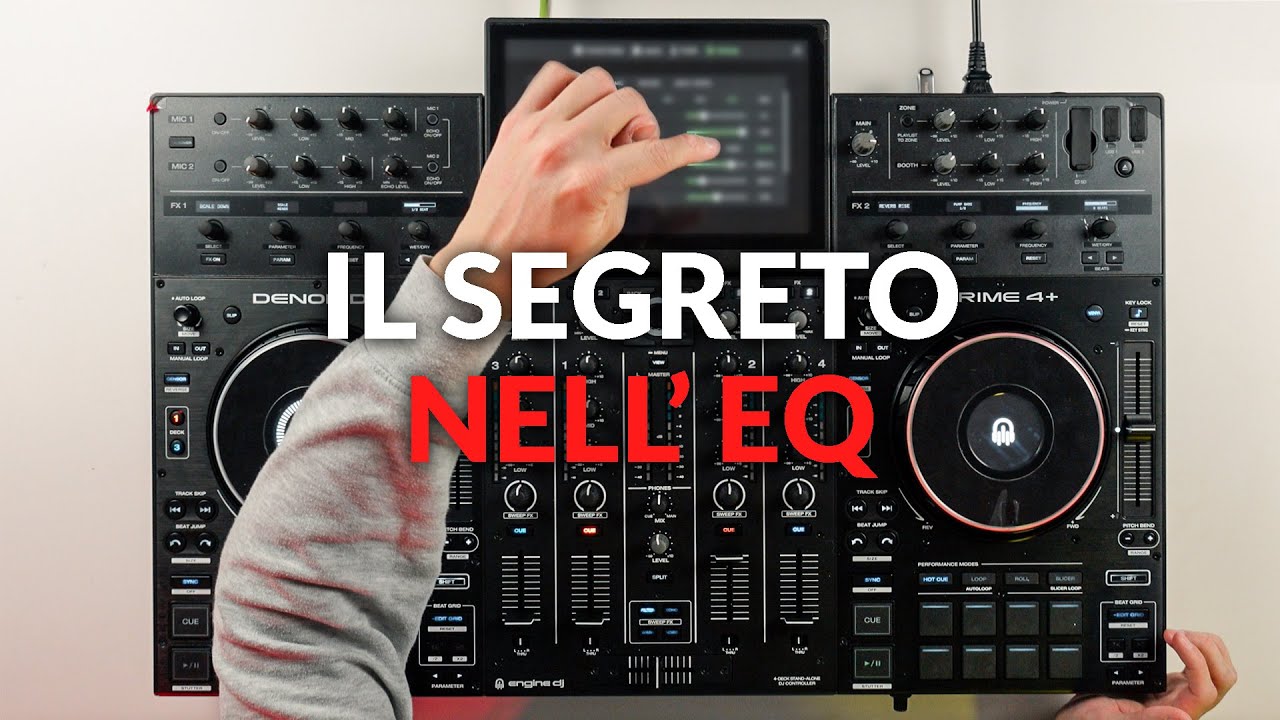 EQUALIZZATORE per DJ: il SEGRETO per IMPOSTARLO al MEGLIO