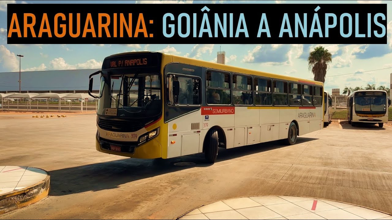 Viagem com a Araguarina de Goiânia a Anápolis